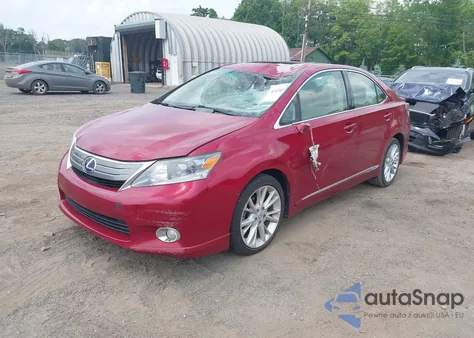 2010 Lexus Hs 250H Premium z USA, uszkodzony, nr VIN JTHBB1BA3A2013893